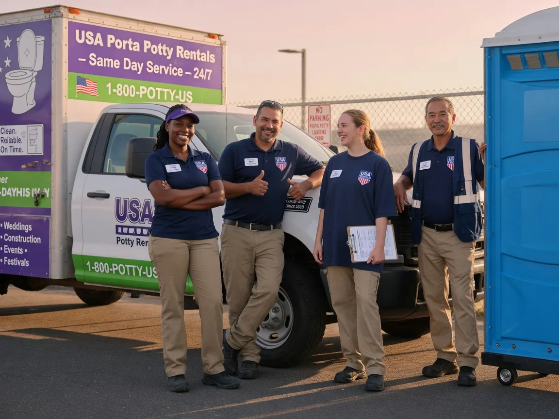 Porta Potty Rental company in Fallbrook, CA